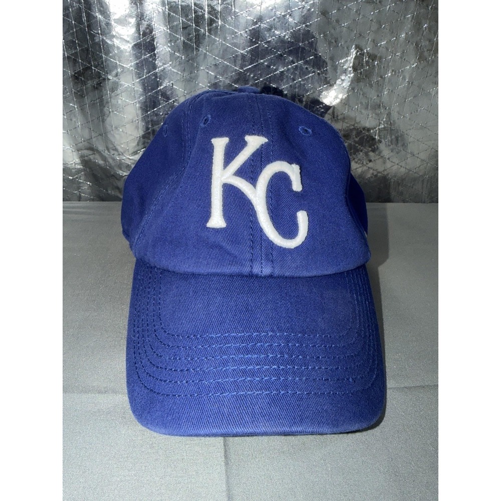Kansas City Royals Hat Cap Small Fitted Mens Blue MLB Baseball 47 Franchise
